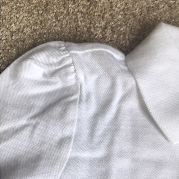 White polo long sleeve children’s place size 10-12 uniform top NWT - Picture 5 of 7